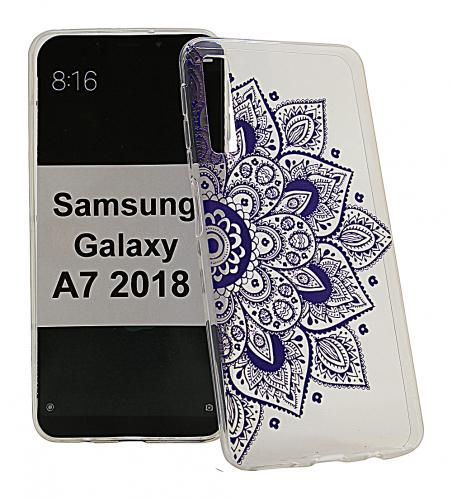 TPU Designdeksel Samsung Galaxy A7 2018 (A750FN/DS)