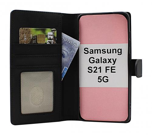 Skimblocker Samsung Galaxy S21 FE 5G Lommebok Deksel