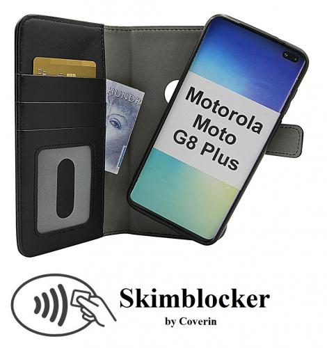 Skimblocker Magnet Wallet Motorola Moto G8 Plus