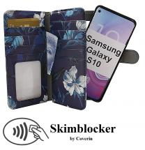 Skimblocker XL Magnet Designwallet Samsung Galaxy S10 (G973F)
