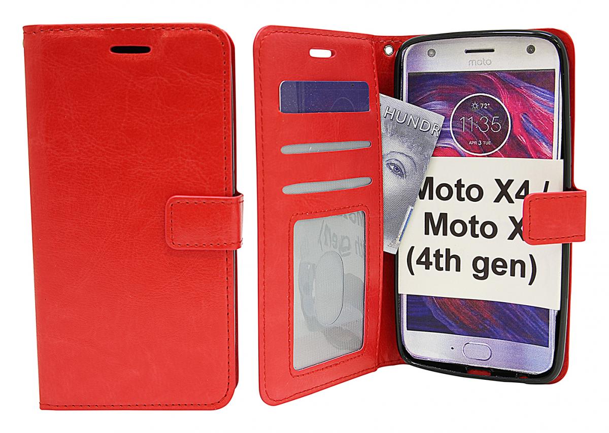 Crazy Horse Wallet Moto X4 / Moto X (4th gen)