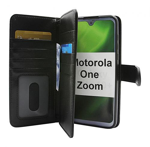 Skimblocker XL Magnet Wallet Motorola One Zoom