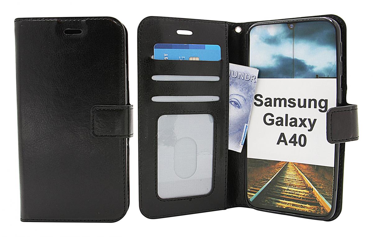 Crazy Horse Wallet Samsung Galaxy A40 (A405FN/DS)