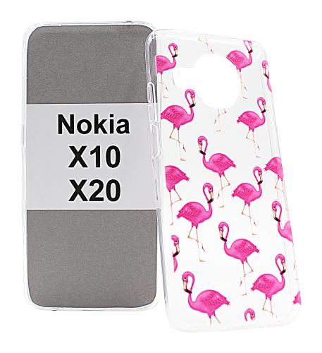 TPU Designdeksel Nokia X10 / Nokia X20