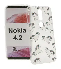 TPU Designdeksel Nokia 4.2