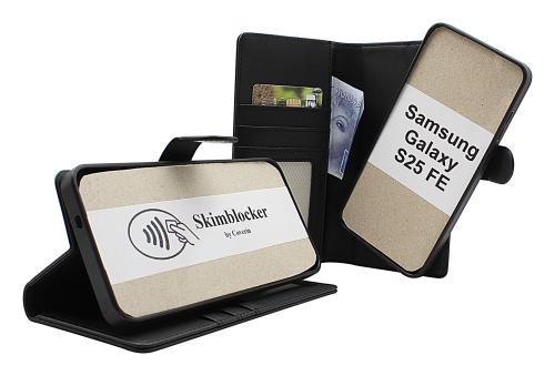 Skimblocker Samsung Galaxy S25 FE Magnet Lommebok Deksel