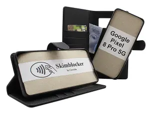 Skimblocker Google Pixel 8 Pro 5G Magnet Lommebok Deksel