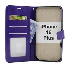 Crazy Horse iPhone 16 Plus Lommebok Deksel