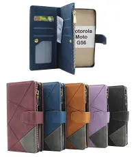 XL Motorola Moto G56 Luksus Lommebok Deksel