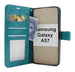 Crazy Horse Samsung Galaxy A57 5G Lommebok Deksel