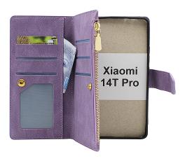 XL Xiaomi 14T Pro Luksus Lommebok Deksel