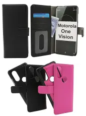 Skimblocker Magnet Wallet Motorola One Vision