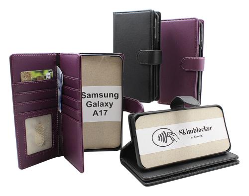 Skimblocker Samsung Galaxy A17 XL Lommebok Deksel