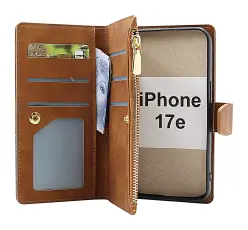 XL iPhone 17e Luksus Lommebok Deksel