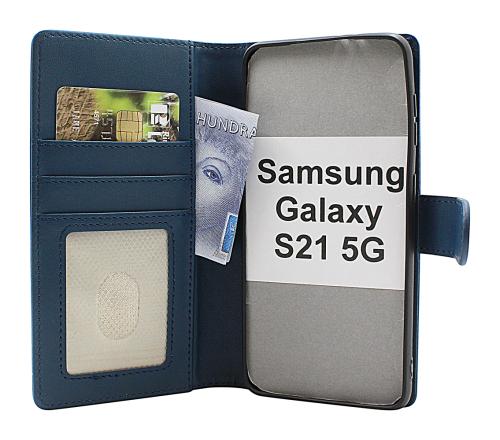 Skimblocker Lommebok-etui Samsung Galaxy S21 5G (G991B)