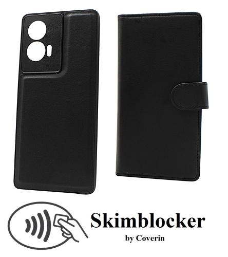 Skimblocker Motorola Edge 50 Fusion 5G XL Magnet Lommebok Deksel