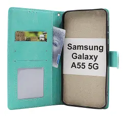 Flower Standcase Wallet Samsung Galaxy A55 5G