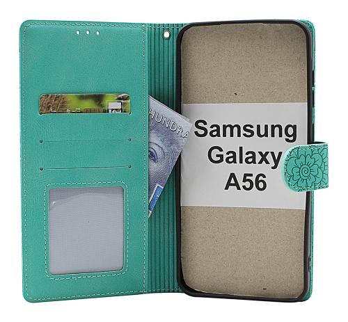 Flower Samsung Galaxy A56 Lommebok Deksel