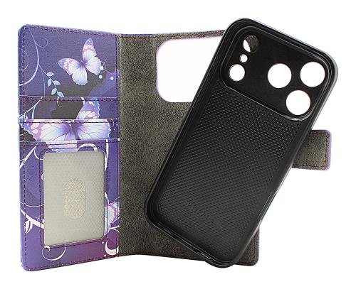 Skimblocker iPhone 17 Pro Magnet Lommebok Deksel Design