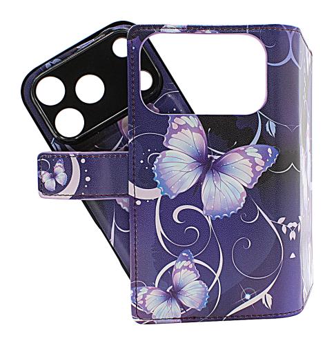 Skimblocker iPhone 17 Pro Magnet Lommebok Deksel Design