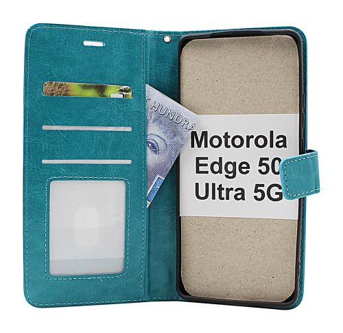 Crazy Horse Motorola Edge 50 Ultra 5G Lommebok Deksel