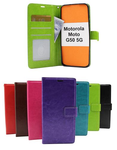 Crazy Horse Wallet Motorola Moto G50 5G