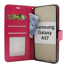 Crazy Horse Samsung Galaxy A57 5G Lommebok Deksel
