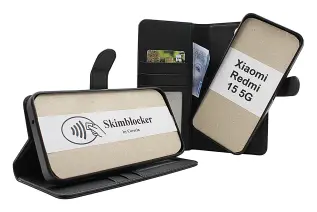 Skimblocker Xiaomi Redmi 15 5G Magnet Lommebok Deksel