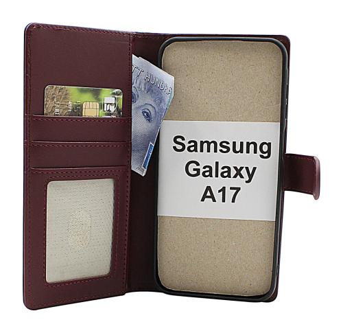 Skimblocker Samsung Galaxy A17 Magnet Lommebok Deksel