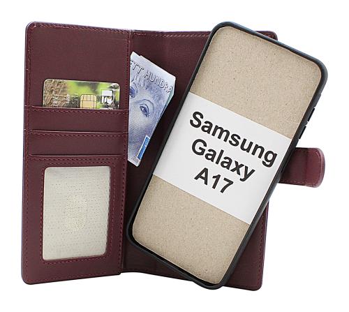 Skimblocker Samsung Galaxy A17 Magnet Lommebok Deksel