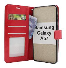 Crazy Horse Samsung Galaxy A57 5G Lommebok Deksel
