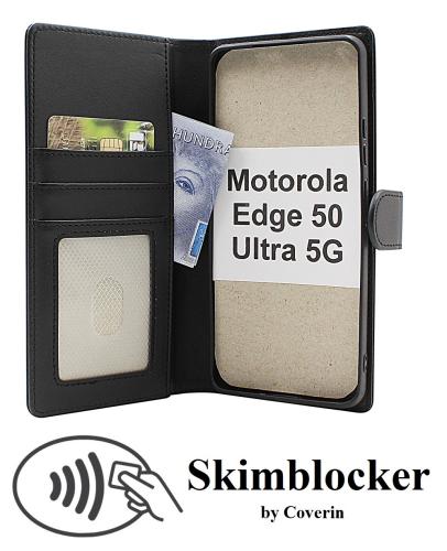 Skimblocker Motorola Edge 50 Ultra 5G Magnet Lommebok Deksel