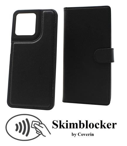 Skimblocker Motorola Moto G15 Magnet Lommebok Deksel