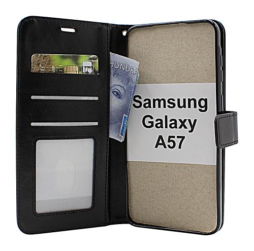Crazy Horse Samsung Galaxy A57 5G Lommebok Deksel