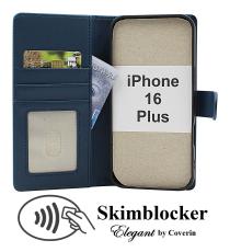 Skimblocker iPhone 16 Plus Lommebok Deksel