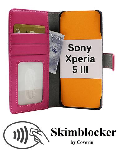 Skimblocker Magnet Wallet Sony Xperia 5 III (XQ-BQ52)