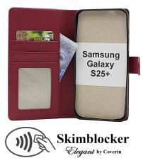 Skimblocker Samsung Galaxy S24+ / S25+ 5G Lommebok Deksel