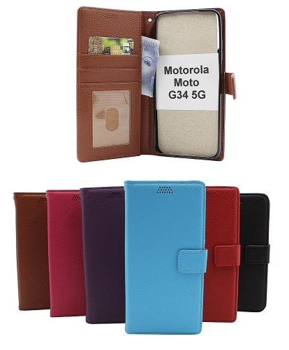 New Standcase Wallet Motorola Moto G34 5G