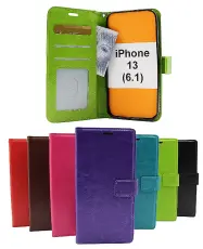 Crazy Horse Wallet iPhone 13 (6.1)