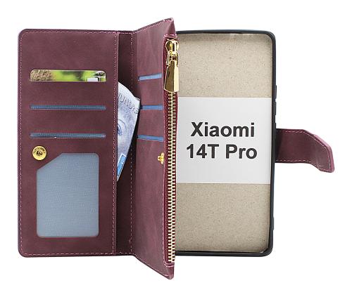 XL Xiaomi 14T Pro Luksus Lommebok Deksel