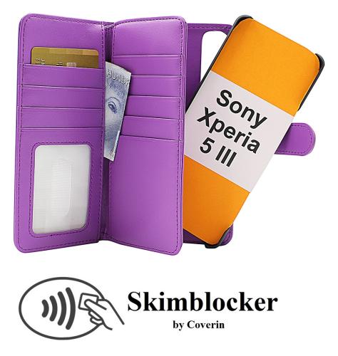 Skimblocker XL Magnet Wallet Sony Xperia 5 III (XQ-BQ52)