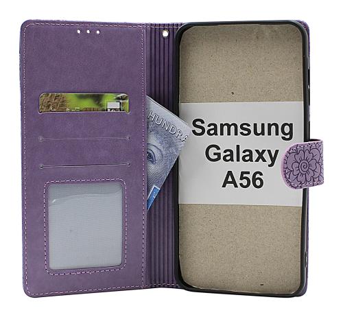 Flower Samsung Galaxy A56 Lommebok Deksel
