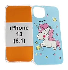 TPU Designdeksel iPhone 13 (6.1)