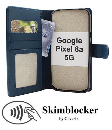 Skimblocker Google Pixel 8a 5G Magnet Lommebok Deksel