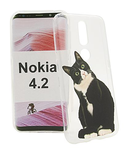 TPU Designdeksel Nokia 4.2