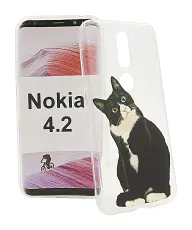 TPU Designdeksel Nokia 4.2