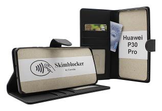 Skimblocker Huawei P30 Pro Lommebok Deksel
