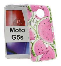 TPU Designdeksel Moto G5s