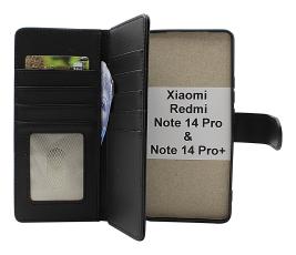 Skimblocker Xiaomi Redmi Note 14 Pro / 14 Pro+ XL Lommebok Deksel