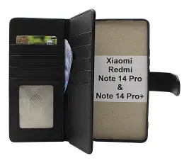 Skimblocker Xiaomi Redmi Note 14 Pro / 14 Pro+ XL Lommebok Deksel